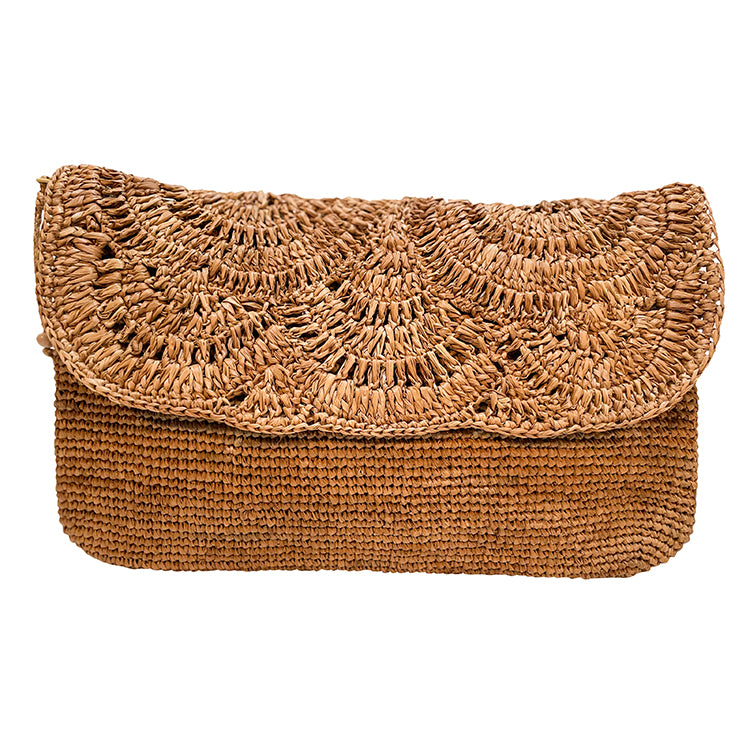 YNOT Pochette SUN ANT-006S1 - Borsa A Mano Limone - Accessorio Moda Estivo