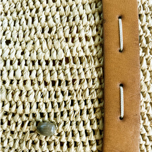 ALICE M Leather Stitch Sac