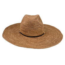 Charger l'image dans la galerie, AZIZ Black Leather Chapeau