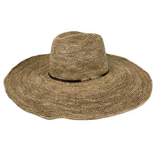 Charger l'image dans la galerie, AZIZ Black Leather Chapeau