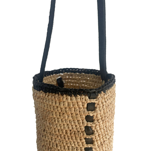 MINI BOTTLE Holder cuir