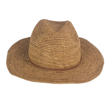 Charger l'image dans la galerie, ELYA Tan Leather Chapeau