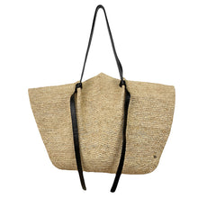 Charger l'image dans la galerie, GEMMA XXL Black Leather Sac