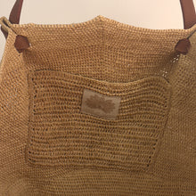 Load image into Gallery viewer, GEMMA XXL Tan Leather Bag