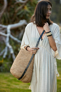 ALICE M Leather Stitch Sac